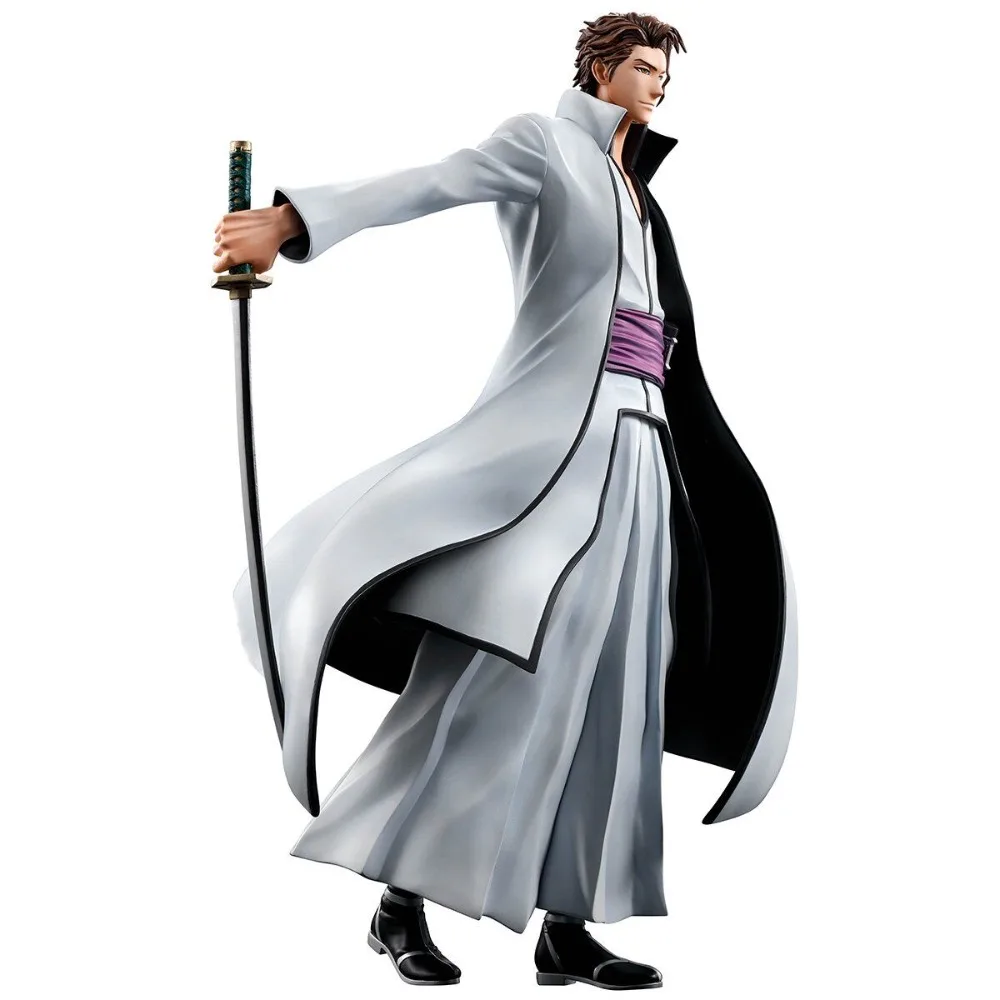 100%Original Genuine Bandai Spirits Ichiban Kuji,Aizen Sousuke(B Prize) Anime Figure Model Decoration Character Collection Toy - Image 3