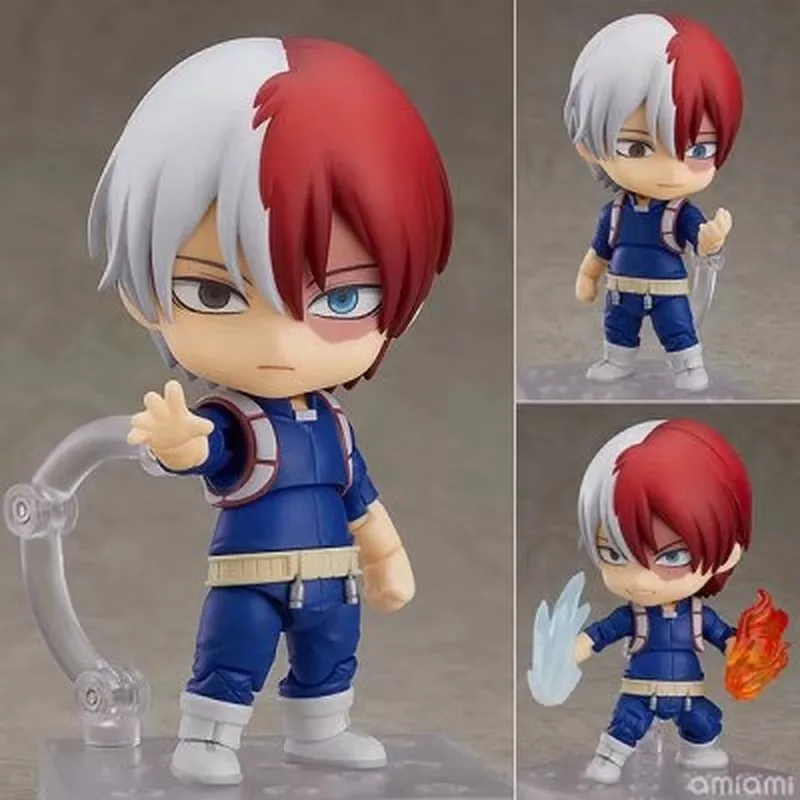 Kawaii Shoto Todoroki My Hero Academia Chibi Q-Version Action Figure Collectible Model Good Smile Company For Anime Fans - Image 3