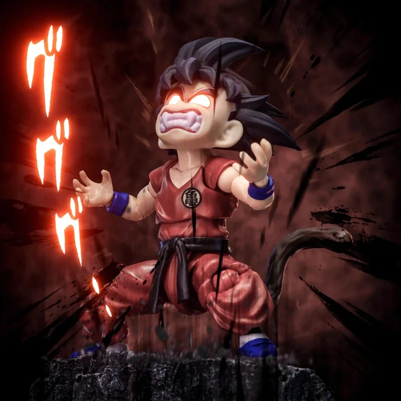 In Stock More Posibili Dragon Ball SHF Son Goku Innocent Challenger Krillin Heads Kit Headsculpt Anime Action Figures Toys - Image 4