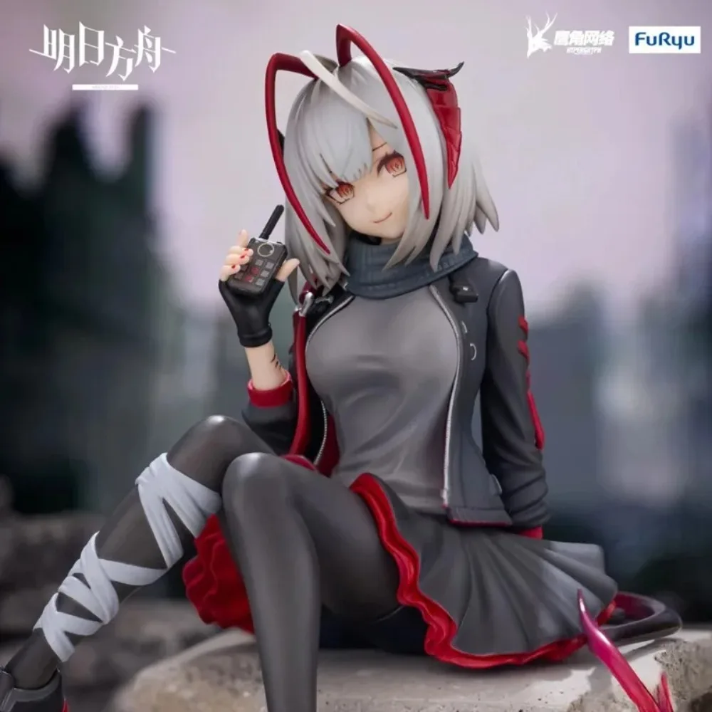 In Stock FuRyu Original Genuine Anime Game Arknights WiĆĄ'adel W Noodle Stopper Figure 12cm Collections Model Toy Figures Gift - Image 5