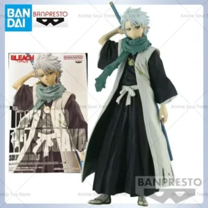 In Stock Bandai Original GSC POP UP PARADE Bleach Solid and Souls Toushiro Hitsugaya Figures Anime Models Toys Gifts AS