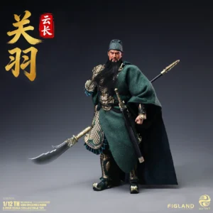 Three Kingdoms Series General Guan Yu 1/12 Scale 6 Inch Action Figure High Detail PVC Articulated Collectible Model