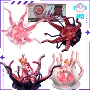 New Stock Traceability Sushing Original UBC-404 Juvenile&adult Movable Tentacle Platform Model Figurine Toy Ornament Gift
