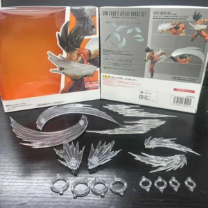Dragon Ball Ac Factory Effect Series S.H.F The Smoke Effect Piece White Ver. Action Anime Figures Collection Ko Model Custom Toy