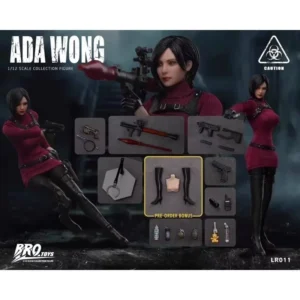 In Stock BROTOYS LR011 Female Spy 1/12 Scale Ada Wong Anime Action Figure Model Doll Toys Hobby Collectible