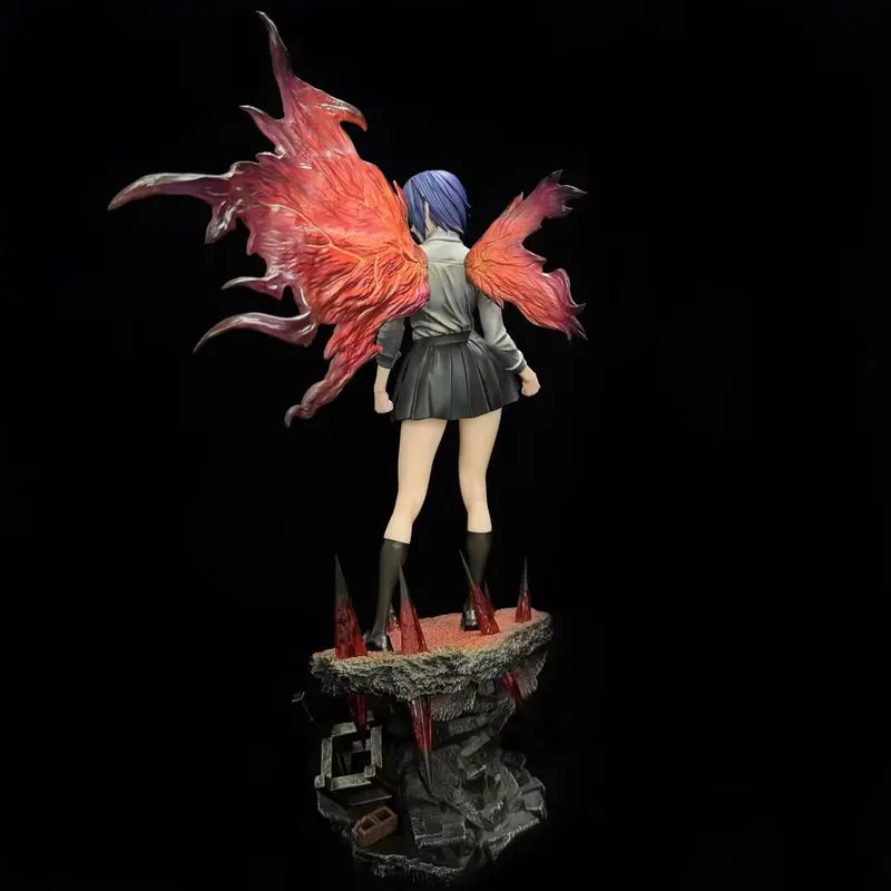 37CM GK Tokyo Ghoul Kirishima TÅka Double Headed Form Action Figures Anime Statue Desktop Ornament Girl Collectible Toys Gifts - Image 5