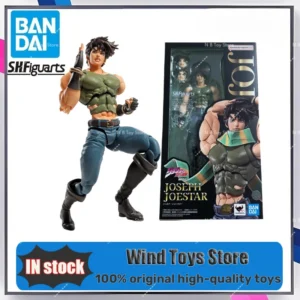 48-hour Shipping Bandai S.H.Figuarts JoJo's Bizarre Adventure Jotaro Jonathan Joseph PVC and ABS Articulated Action Figure
