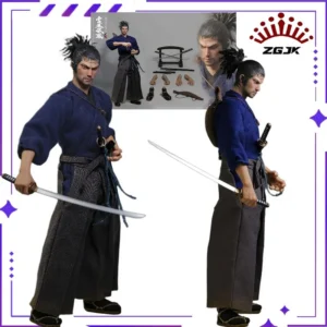 【 in Stock 】 ZGYKTOYS Original 1/6 L-001 Ronin Series Miyamoto Musashi 12 Inch Soldier Mobile Doll Model Toy Gift Collection