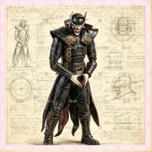 In Stock 24 Hours Delivery Brand New LPZZ U-P-Fineguures The Batman Who Laughs in The Dark: Metal DC Figure 1/12 Toy Gift