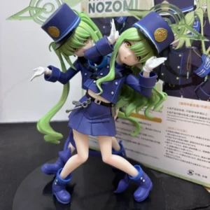 Blue Archive Railway Institute Twins High Aesthetic Orange Hope & Orange Beauty Girl Figure Collectible Anime Surroundings