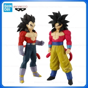 In Stock Bandai Banpresto Original SOLID EDGE WORKS Anime Dragon Ball GT Son Goku Vegeta Action Figures Model Toy Gift DT