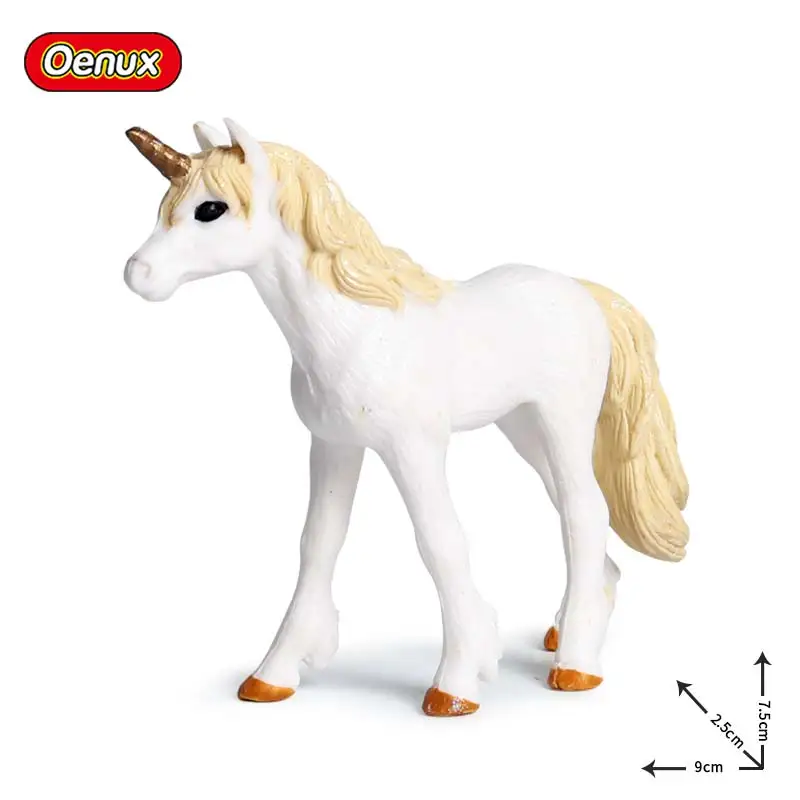 Oenux Beauty Fish Princess Mermaid Action Figures Model Elves Elf Pegasus Animal Figurines Doll Kid Toy Girl Gift Cake Toppers - Image 20