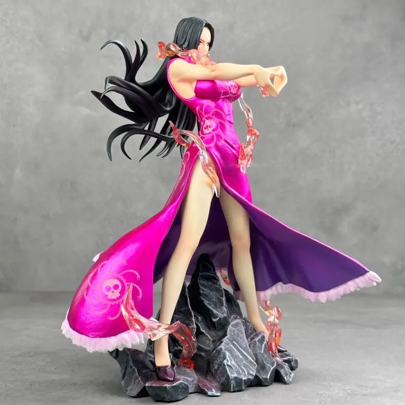 Empress Boa Hancock Action Figure Heart Gesture Seven Warlords Resonance Series 24cm Pvc Anime Collectible Statue