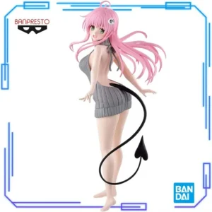 In Stock Bandai Original Genuine Banpresto  To Love-Ru Darkness GLITTER&GLAMOURS Lala Satalin Deviluke 23cm Model Toy Figures