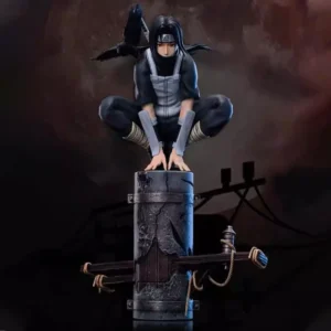 2026 Anime Naruto Anbu Uchiha Itachi Tsukuyomi Sharingan Squatting In·Stock Figure Pvc Model Decoration Collection Toy Gift Ship