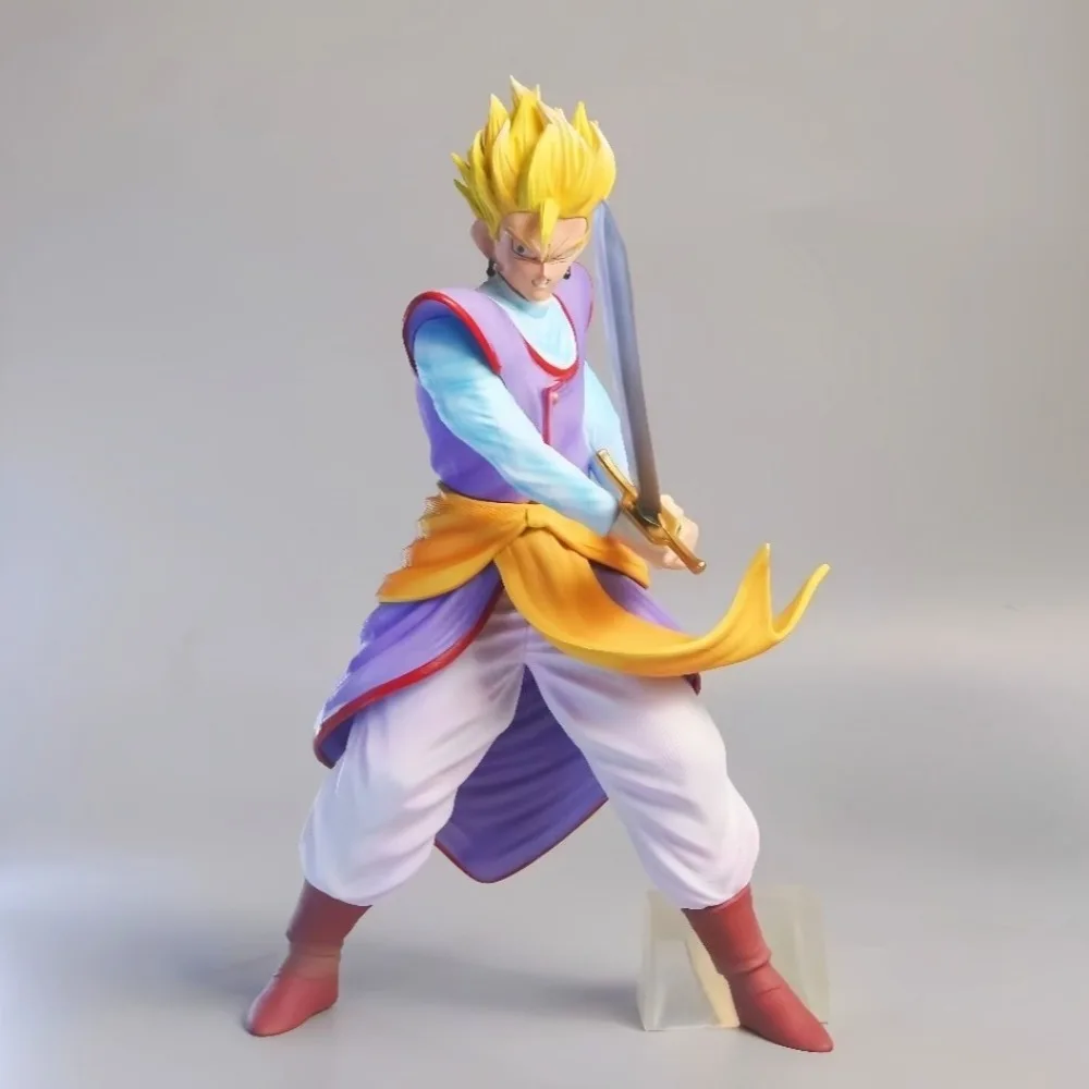 29cm/11.42in Anime Dragon Ball Figure King Kai Gohan Action Figures Pvc Statue Desktop Ornamen Collection Model Toys Gifts