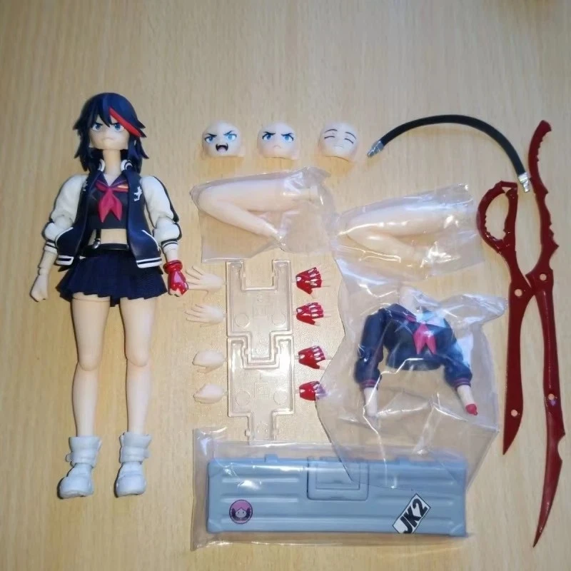 In Stock Aniplex Action Doll Buzzmod Kill La Kill Janpanese Anime Matoi Ryuuko 1/12 H Anime Action Model Figure Collect Gift Toy