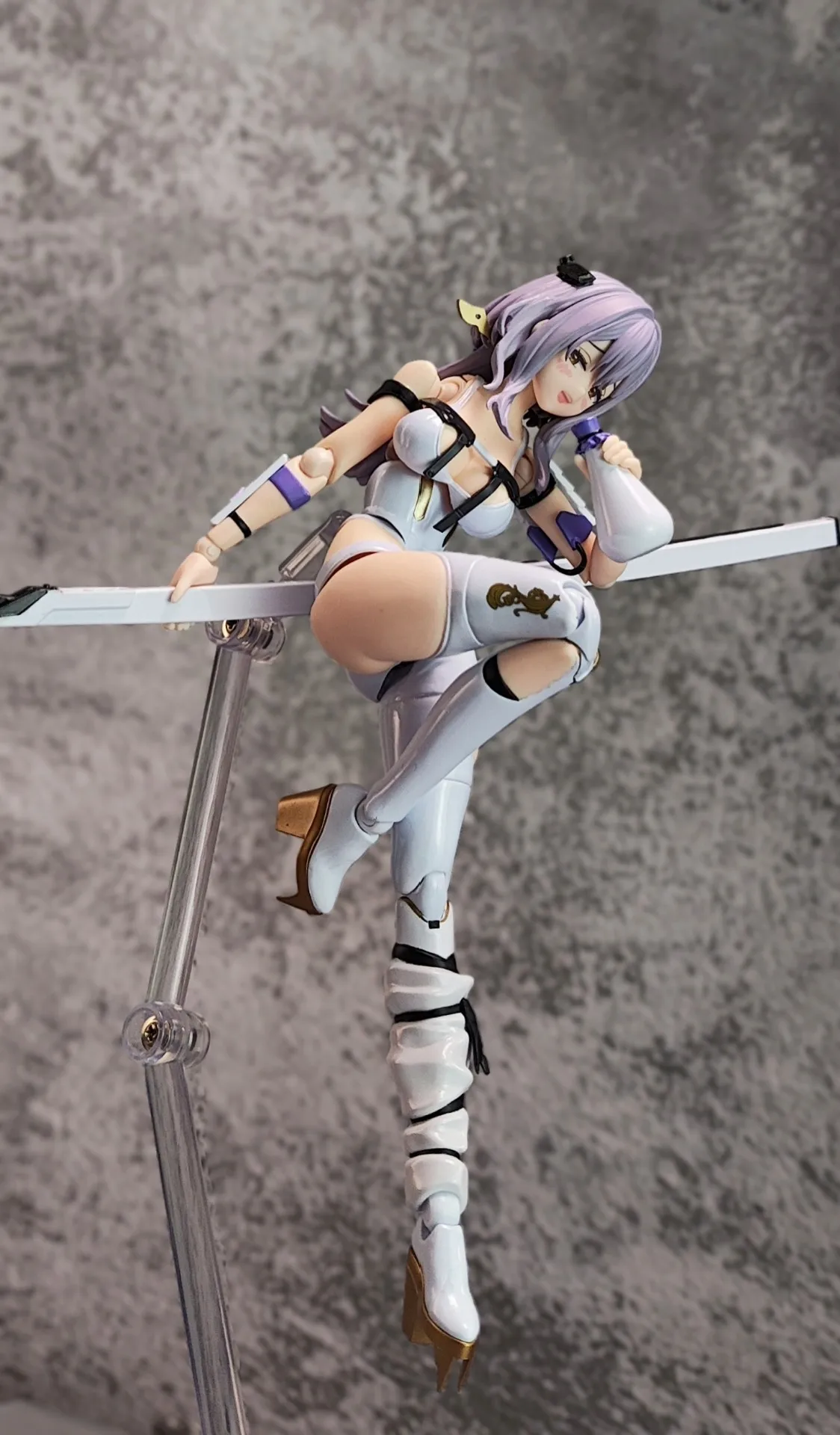 2026 New In Stock Max Factory Original Goddess of Victory: Nikke Scarlet Figma #640 Anime Cartoon Garage Action FigureToys Model