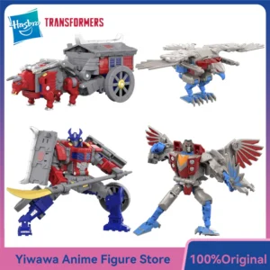 In-Stock Hasbro Transformers Timelines Optimus Prime and Starscream 2-Pack-Set Deluxe Class Action Anime Figure Toy Gifts