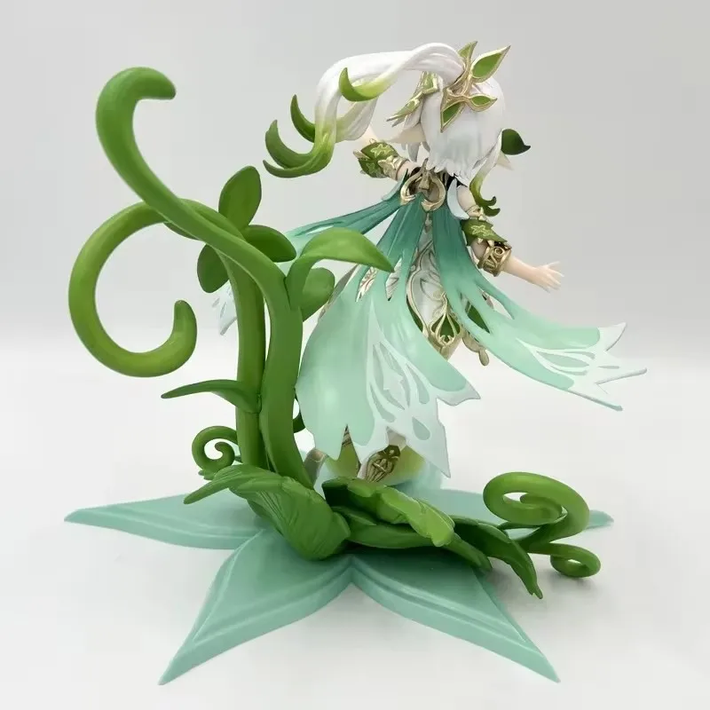 Genshin Impact Figure Nahida Lesser Lord Kusanali PVC Action Anime 19cm Figurine Statue Model Garage Kit Gifts Indoor Decoration