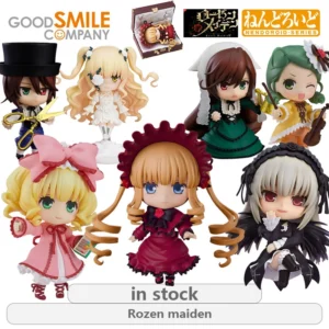 GSC Original NENDOROID.SERIES Rozen Maiden Series  2228 Xuehua Qijing Anime Action Figure Model Toys Movable Model Gifts Fo Boys