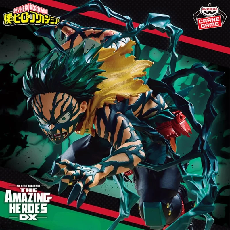 Original Bandai Banpresto My Hero Academia The Amazing HeroesDx Izuku Midoriya in stock Anime Figure Model Collector Figurine WB
