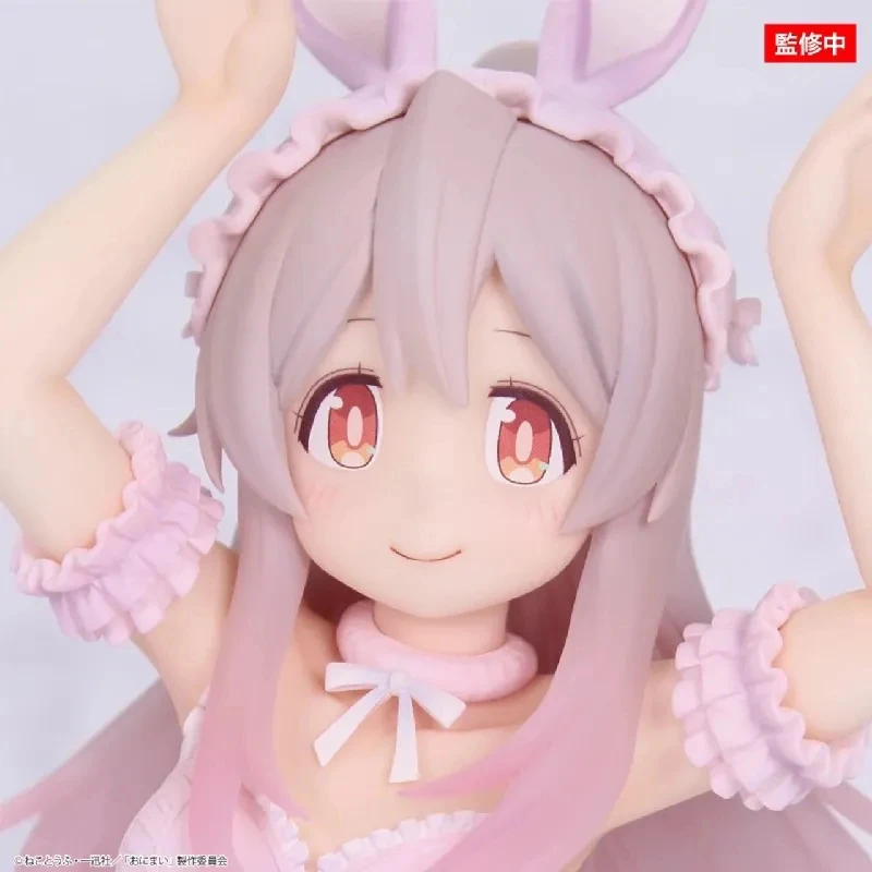Original One-Seventh Carat Mahiro Oyama Anime Figure Onimai: I’m Now Your Sister! Cute Bunny Girl Figurine Collection Toys Gift