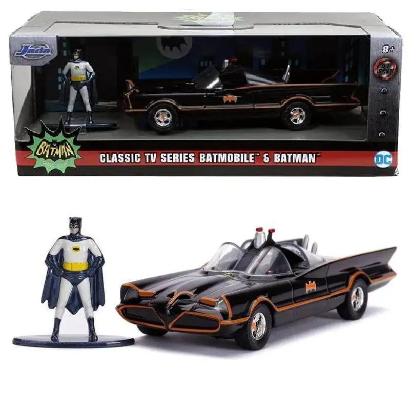 In Stock Genuine Batman 1/32 Scale Justice League Snyder Cut Batmobile With Mini Figure Collection Decoration Ornament Model Toy