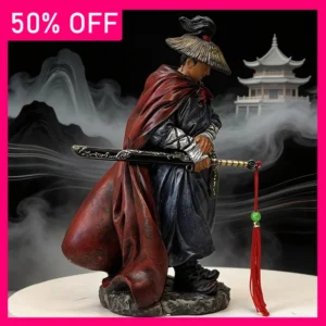 Collectibles sculptures heroes ancient style art ornaments entrance halls office decorations creative popular Chinese style gift
