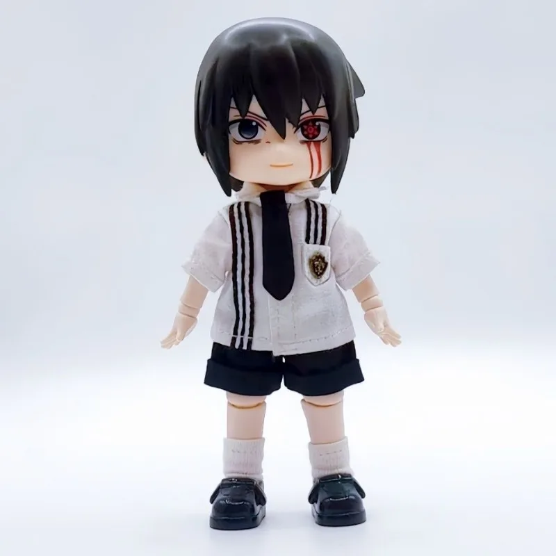 NARUTO Desktop Ornaments Uchiha Sasuke Ob11 Clay Man Bjd Doll GSC Trendy Play Birthday Gift Anime Figure Model Bandai Banpresto - Image 5