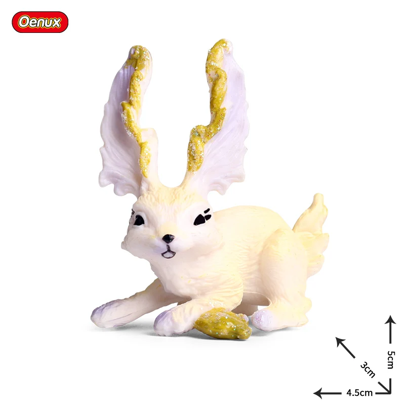 Oenux Beauty Fish Princess Mermaid Action Figures Model Elves Elf Pegasus Animal Figurines Doll Kid Toy Girl Gift Cake Toppers - Image 14