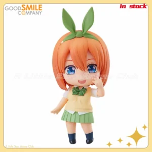 Instock Original GSC Nendoron 1523 The Quintessential Quintuplets Nakono Yotsuba Animation Figures Collection Gift Ornaments Toy