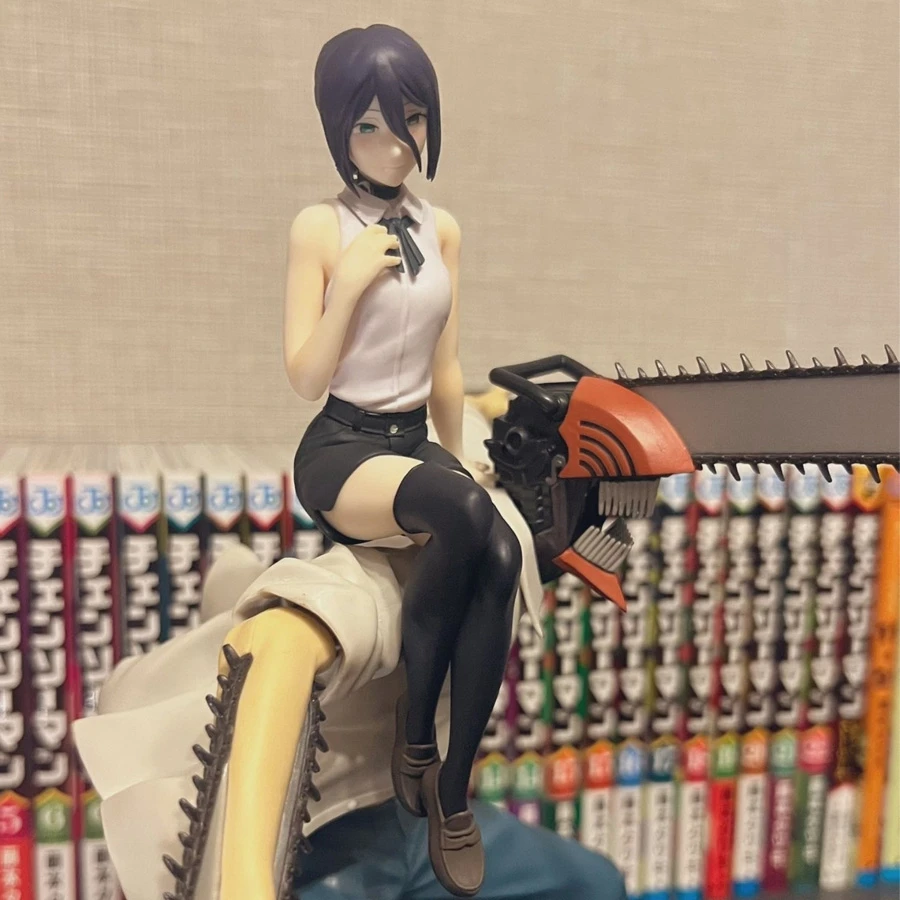 13cm/5.12in Chainsaw Man Anime Figure Reze Noodle Stopper Figure Demon Reze Action Figure PVC collector edition Model Doll Toys - Image 5