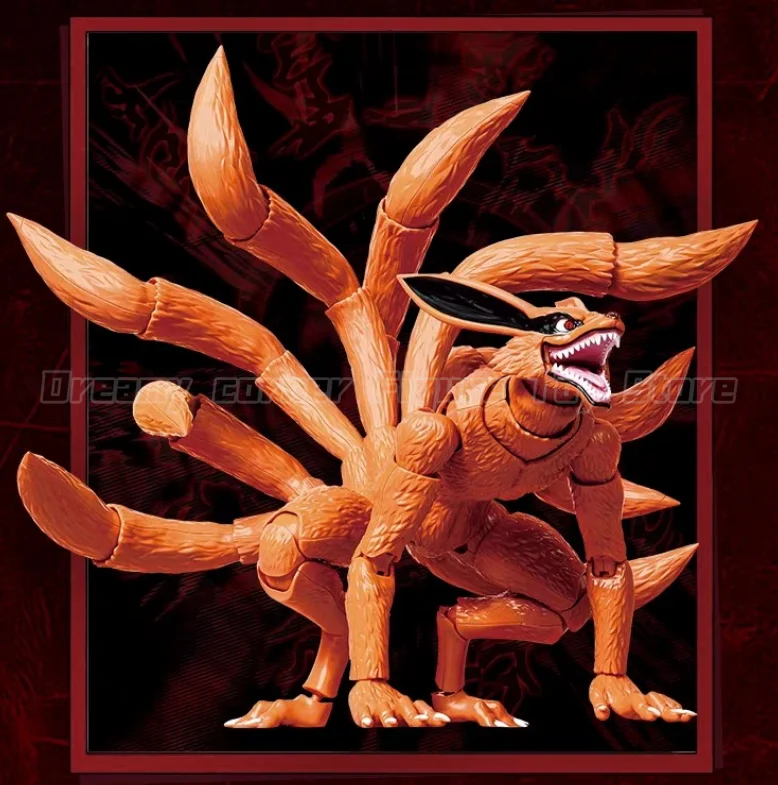【In Stock】Original BLOKEES NARUTO Shippuden Kurama Naruto Uzumaki Action Figure Assembly Model Toy