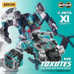 52TOYS InfinityBox IB-14 TOXOTES, Deformation Robot, Converting in Mecha and Cube, Action Figure, Collectible Gift