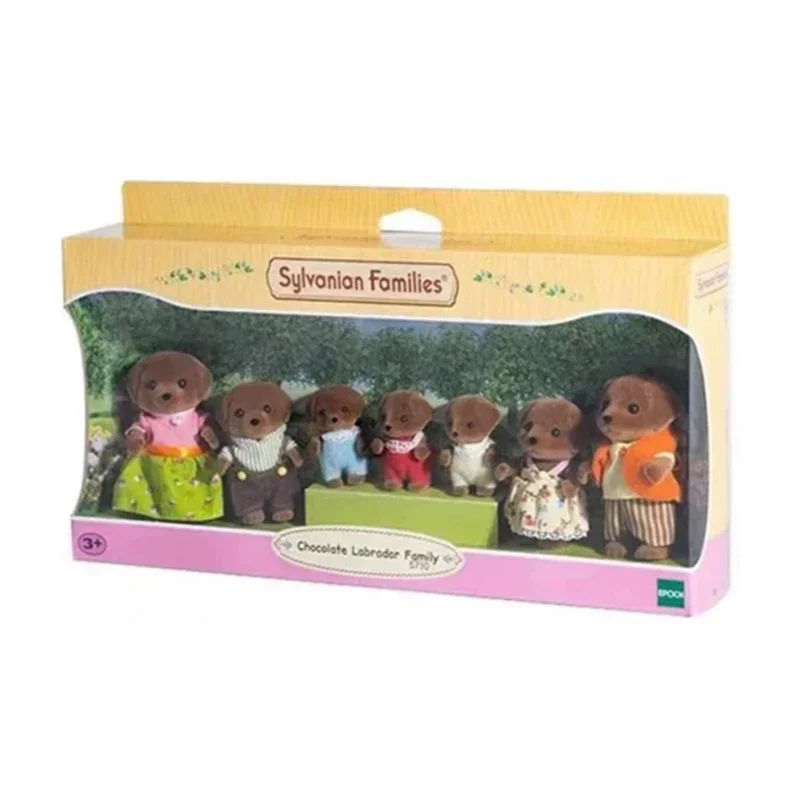 On Sale Sylvanian Family Anime Figure Baby Doll Toy Sylvanian Families Ternurines Kawaii Model Toy Room Collection Girls Gifts