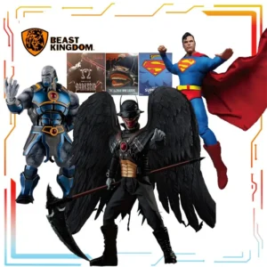 Beast Kingdom 1/9 Finished Product Movable Exquisite Proportion Doll The Smiling Bat Anime Toys Model Festival Gift for Boys