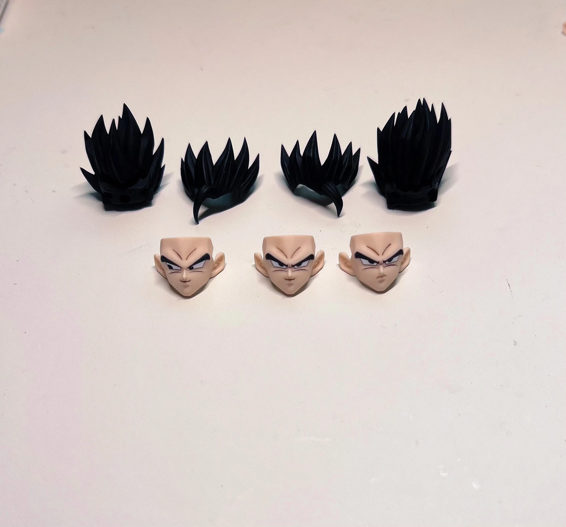 In Stock Replica Hm Son Gohan Series Dragon Ball Shf Mysterious Gohan Accessory Pack Doll Head Sculpture Model Anime Toys Gifts