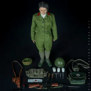 In Stock minitimes toys M052 1/6 Scale Female Soldier Health Worker Full Set for 12inchs Action Figure Model Toys Gifts