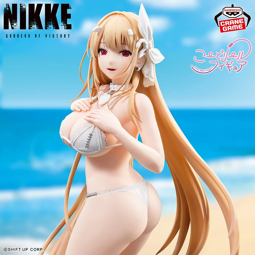 In Stock Bandai Original Genuine Banpresto Anime Goddess of Victory: Nikke Viper Code Reel Figure 13cm Collection Model Toy Gift