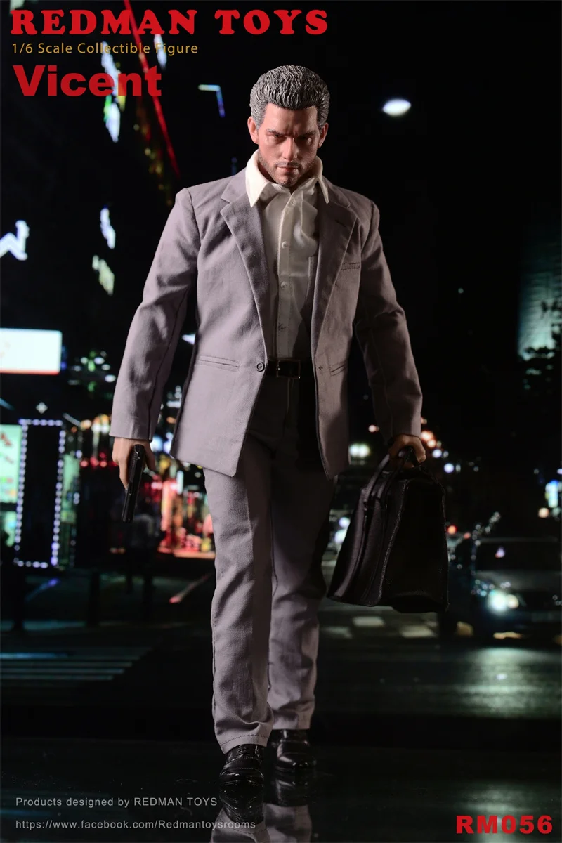 REDMAN TOYS 1/6 Male Soldiers RM056 Vicent RM038 William RM027 RM016 12” Full Set Collectible Action Figure Model Dolls Gifts