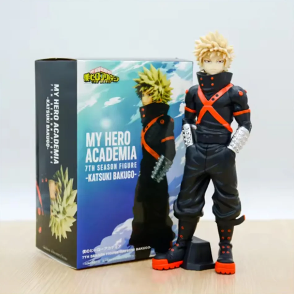 BANPRESTO My Hero Academia Season 7 Katsuki Bakugo Figure – Anime Model Toy in Genuine Boxed Collectible Edition