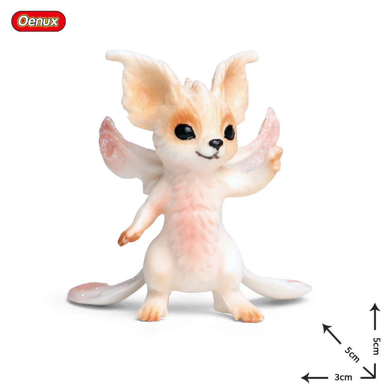 Oenux Beauty Fish Princess Mermaid Action Figures Model Elves Elf Pegasus Animal Figurines Doll Kid Toy Girl Gift Cake Toppers - Image 10