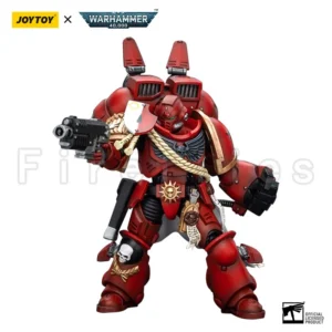1/18 JOYTOY Action Figure 40K Blood Angels Captain With Jump Pack Re-issue Version Anime Model Toy