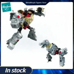 Original Hasbro Transformers Power of The Primes E1136 DINOBOT GRIMLOCK Voyager Class Anime Figure Action Model Toy