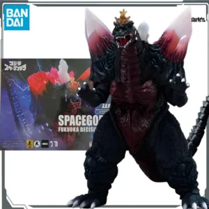 Bandai Original S.H.MonsterArts Godzilla Vs Space Godzilla Space Godzilla Fukuoka Duel Edition Model Toys Model Gifts for Boys