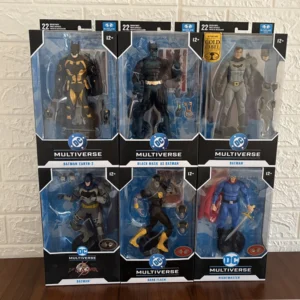 McFarlane Toys Dark Flash/Batman (DC Rebirth)/Black Mask as Batman 18cm Action Figure DC Multiverse Model Doll Garage Kit