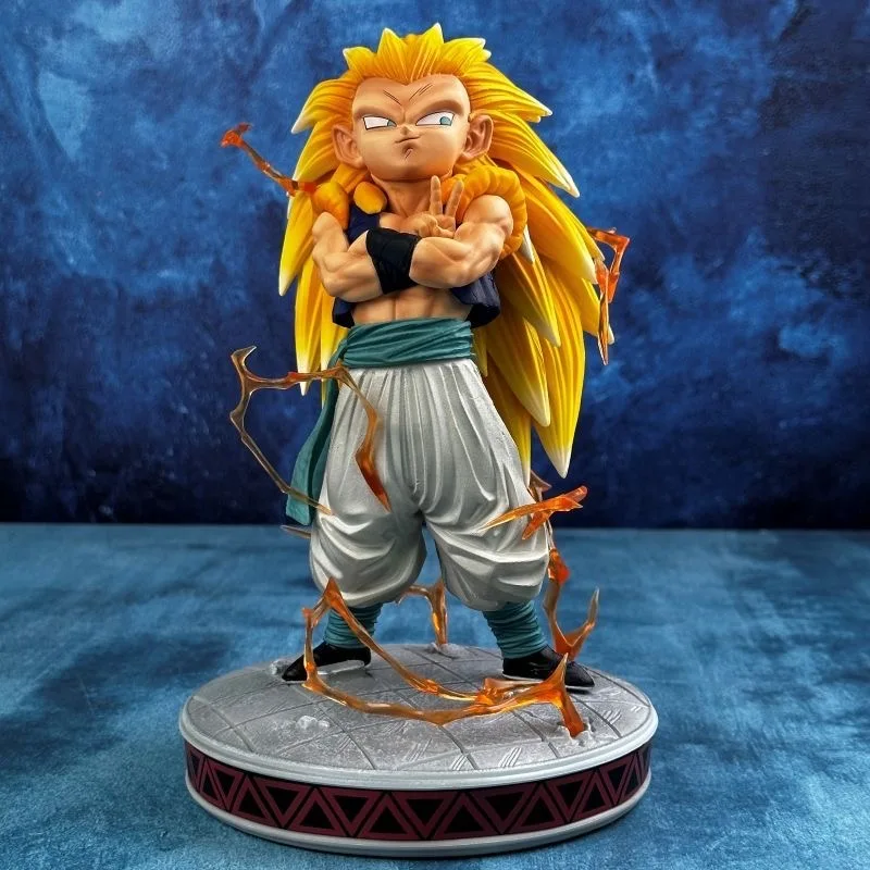 Dragon Ball Z Gotenks Ssj3 Figure Super Saiyan 3 Gotenks Action Figures 25cm Pvc Statue Collection Model Toys For Children Gifts - Image 8