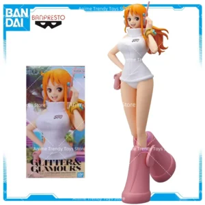 Original Bandai Banpresto Glitter Glamours One Piece Nico Robin Nami Egghead Style in stock Anime Hot Girls Figures Model Toy WY