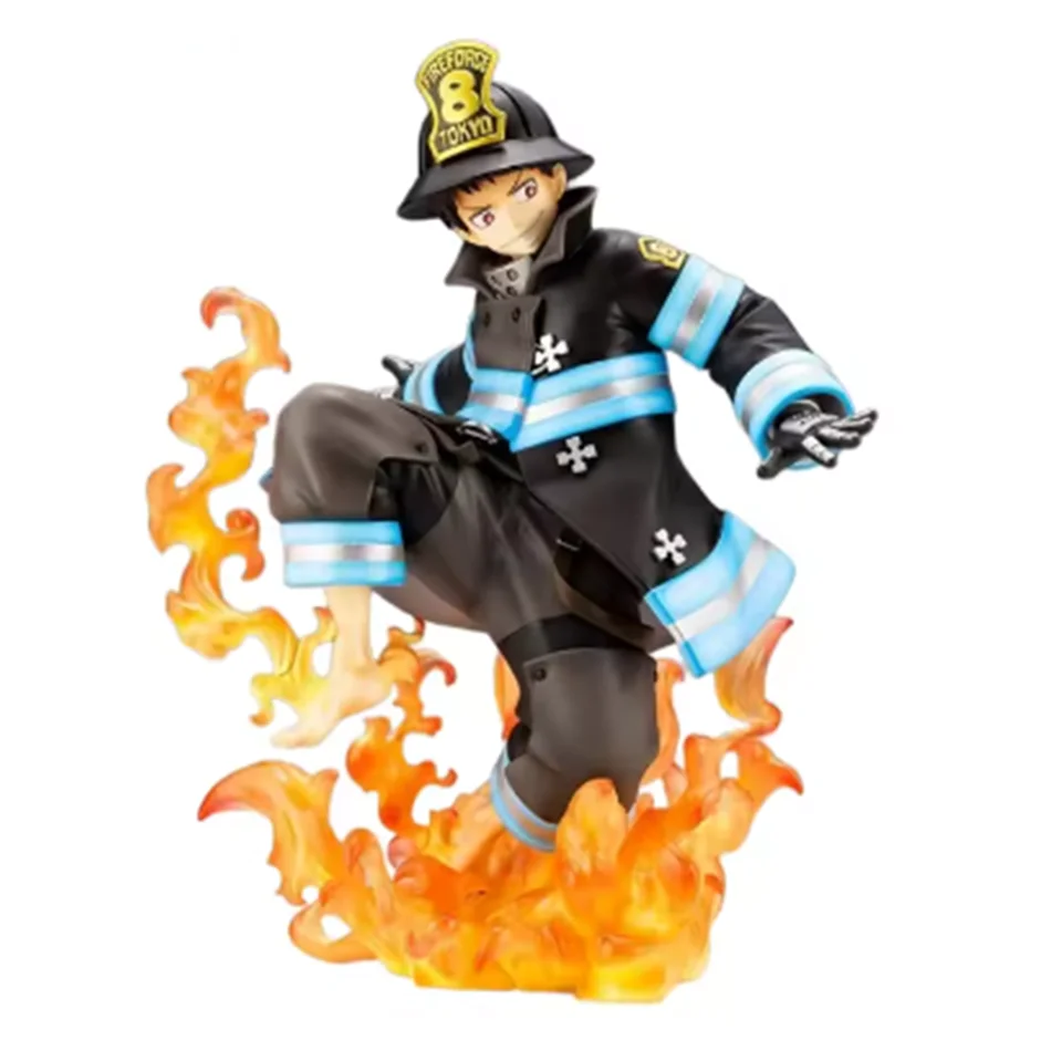 16CM Anime Enn Enn no Shouboutai Shinra Kusakabe Figure Scene Model Toy Doll Action Figure 1/12 pvc Collection Gifts - Image 7